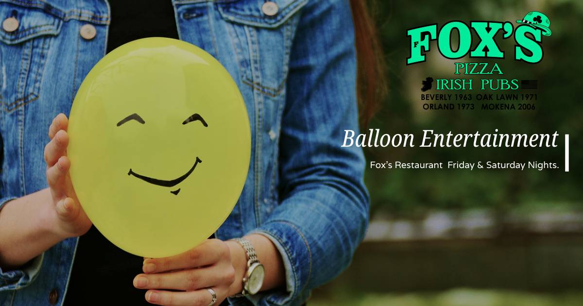 Fox Restaurant Kids Night - Balloon Enterainment